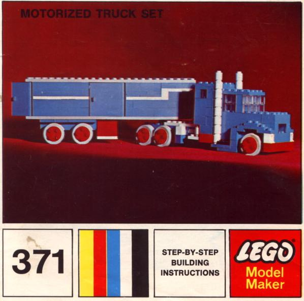 LEGO 371-2 Motorized Truck Set
