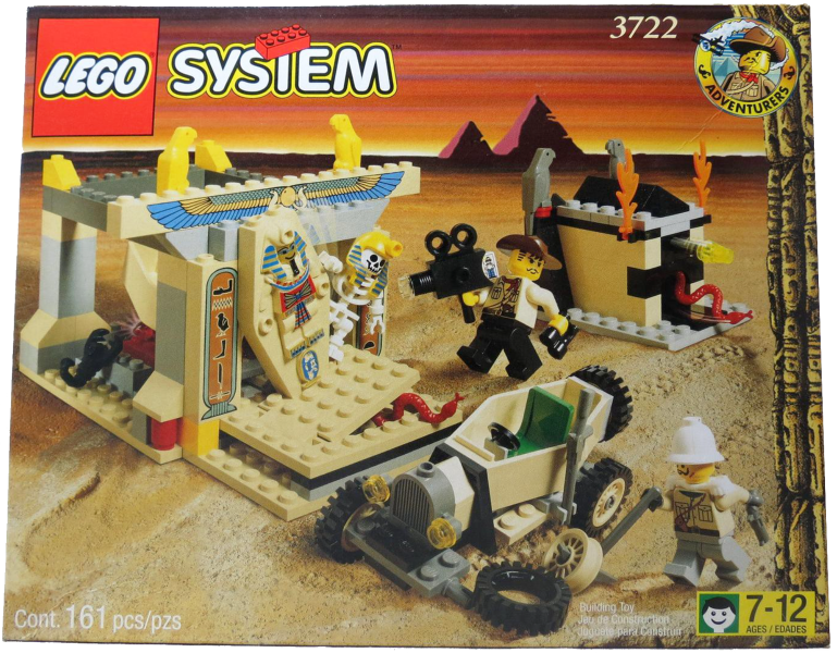 LEGO 3722-2 Treasure Tomb