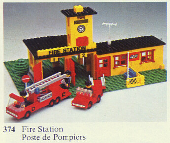 LEGO 374 Fire Station