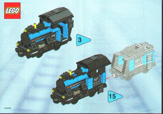 LEGO 3740 Small Locomotive