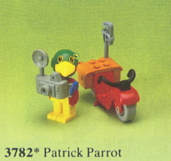 LEGO 3782 Photographer Patrick Parrot