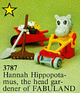 LEGO 3787 Hannah Hippopotamus, Gardener