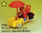 LEGO 3791 Walter Walrus / William Walrus