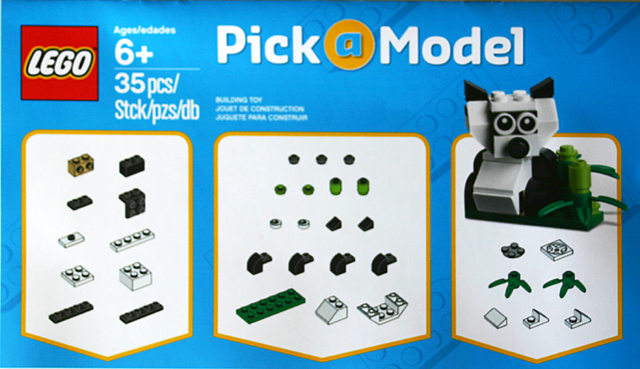 LEGO 3850005 LEGO Brand Store Pick-a-Model - Panda blister pack