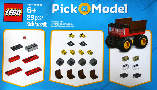 LEGO 3850006 LEGO Brand Store Pick-a-Model - Jeep blister pack