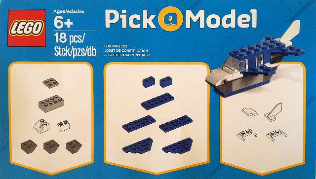 LEGO 3850008 LEGO Brand Store Pick-a-Model - Jet blister pack