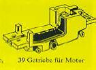 LEGO 39 Motor Gearbox
