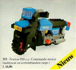 LEGO 393 Norton Motorcycle