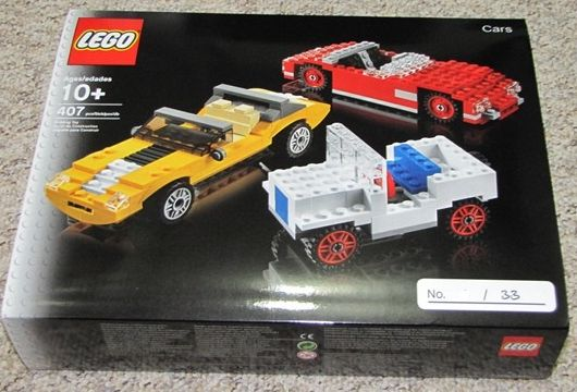 LEGO 4000000 Inside Tour (LIT) Exclusive 2010 Edition - Cars