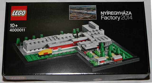 LEGO 4000011 Nyíregyháza Factory 2014