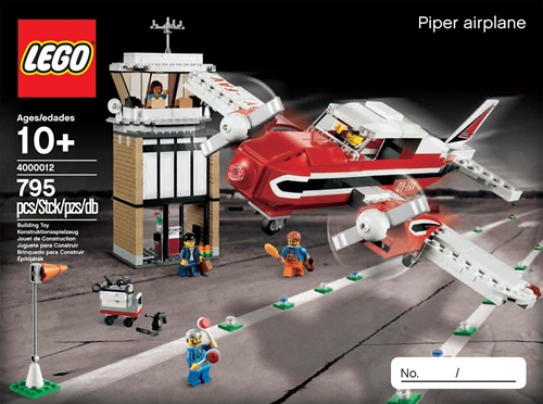 LEGO 4000012 Inside Tour (LIT) Exclusive 2012 Edition - Piper Airplane