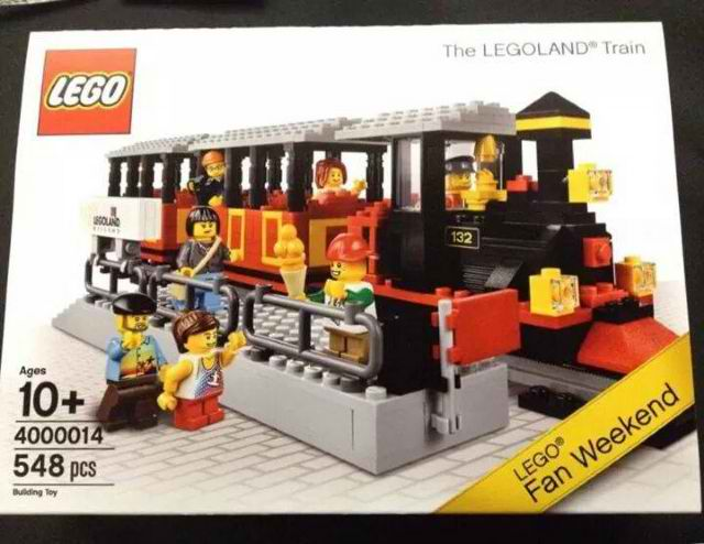 LEGO 4000014-2 The LEGOLAND Train - LEGO Fan Weekend Exclusive Edition