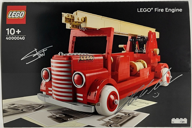 LEGO 4000040 Inside Tour (LIT) Exclusive 2023 Edition - LEGO Fire Engine