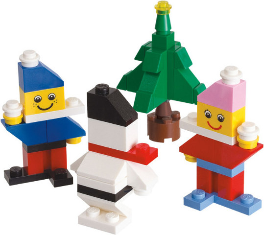 LEGO 40008 Snowman Building Set polybag