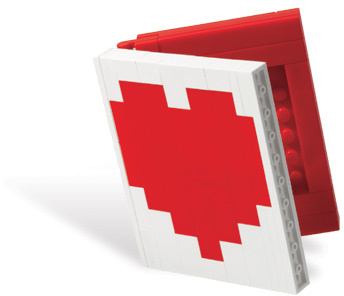 LEGO 40015 Heart Book polybag
