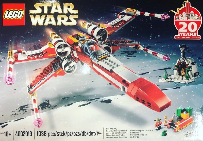 LEGO 4002019 2019 Employee Exclusive - Christmas X-wing