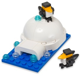 LEGO 40061 Monthly Mini Model Build Set - 2013 01 January, Igloo polybag