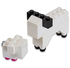 LEGO 40064 Monthly Mini Model Build Set - 2013 04 April, Lamb and Sheep polybag