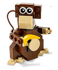 LEGO 40101 Monthly Mini Model Build Set - 2014 08 August, Monkey (Chimpanzee) polybag