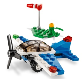 LEGO 40102 Monthly Mini Model Build Set - 2014 09 September, Racing Plane polybag