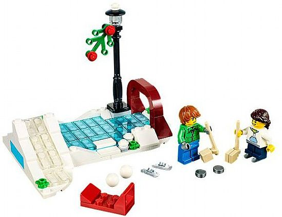 LEGO 40107 Winter Skating Scene - Limited Edition 2014 Holiday Set (2 of 2)