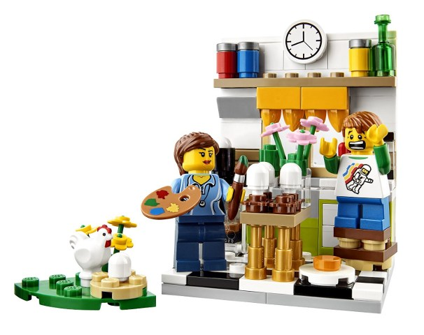 LEGO 40121 Painting Easter Eggs
