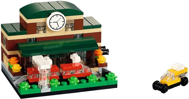 LEGO 40142 Bricktober Train Station (2015 Toys "R" Us Exclusive)