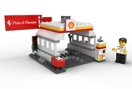 LEGO 40195 Shell Station polybag