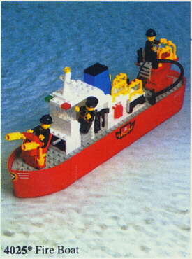 LEGO 4025 Fire Boat