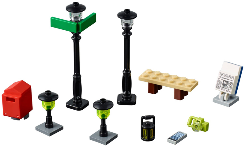 LEGO 40312 Streetlamps polybag
