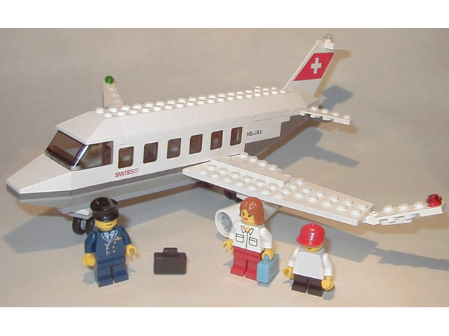 LEGO 4032-8 Passenger Plane - SWISS Version