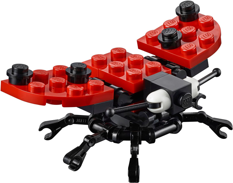 LEGO 40324 Monthly Mini Model Build Set - 2019 04 April, Ladybird polybag