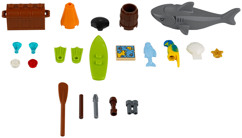 LEGO 40341 Sea Accessories polybag