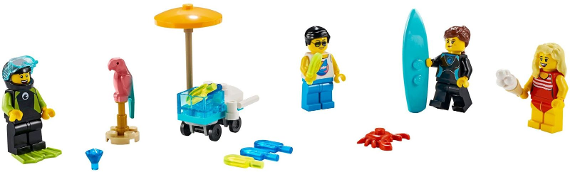 LEGO 40344 Summer Celebration Minifigure Set blister pack