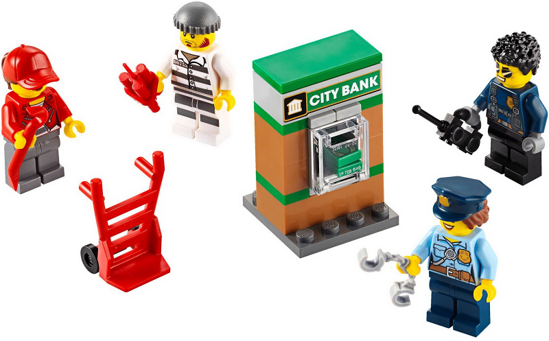 LEGO 40372 Police Minifigure Accessory Set blister pack