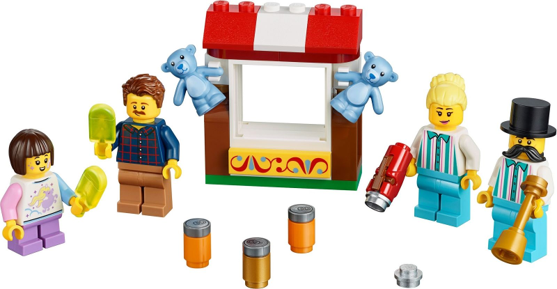 LEGO 40373 Fairground Accessory Set blister pack