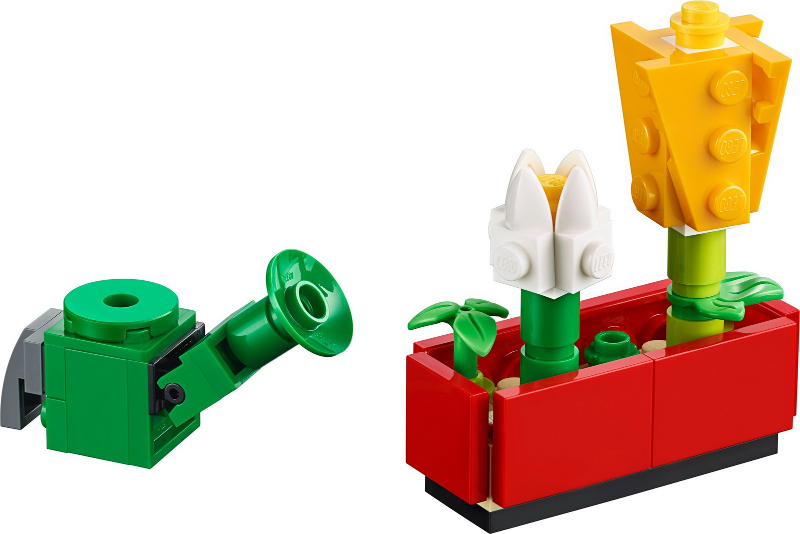 LEGO 40399 Monthly Mini Model Build Set - 2020 05 May,  Flowers and Watering Can polybag