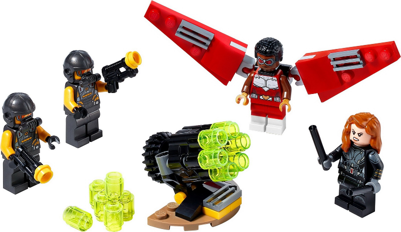 LEGO 40418 Falcon & Black Widow blister pack
