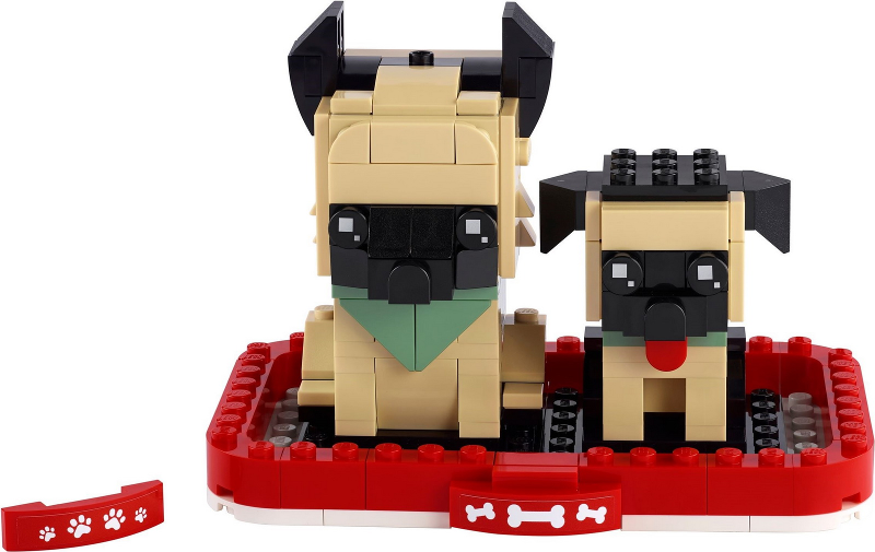 LEGO 40440 German Shepherd & Puppy