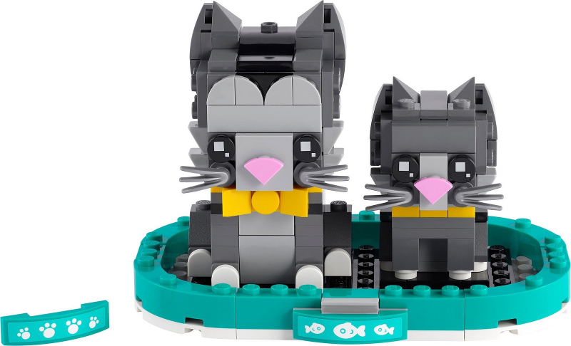 LEGO 40441 Shorthair Cat & Kitten
