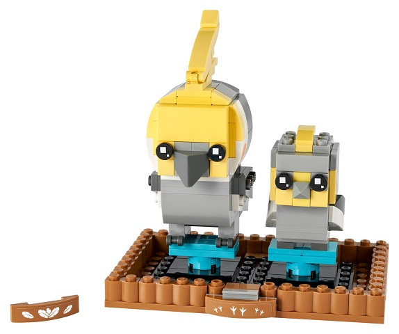 LEGO 40481 Cockatiel & Chick