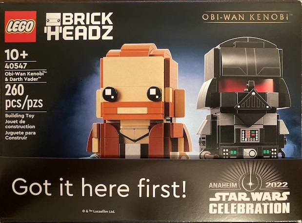 LEGO 40547-2 Obi-Wan Kenobi & Darth Vader (Star Wars Celebration 2022 Version)