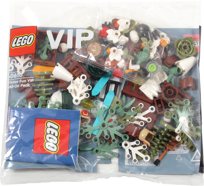 LEGO 40610 Winter Fun VIP Add-On Pack polybag