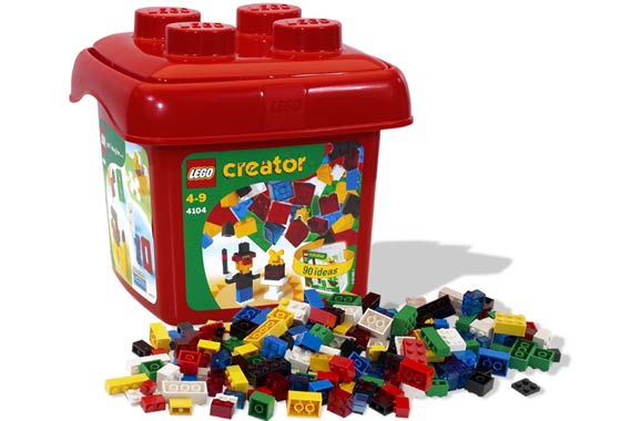 LEGO 4104 Imagine and Create Bucket