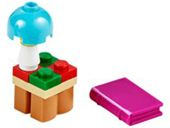 LEGO 41040-19 Advent Calendar 2014, Friends (Day 18) - End Table and Book