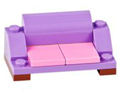 LEGO 41040-20 Advent Calendar 2014, Friends (Day 19) - Couch / Sofa