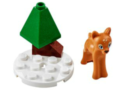 LEGO 41040-5 Advent Calendar 2014, Friends (Day  4) - Deer and Tree