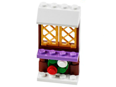 LEGO 41040-6 Advent Calendar 2014, Friends (Day  5) - Holiday Window Scene