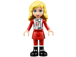 LEGO 41040-7 Advent Calendar 2014, Friends (Day  6) - Ewa, Christmas Outfit