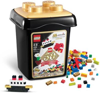 LEGO 4105-2 50th Anniversary Bucket - Limited Edition
